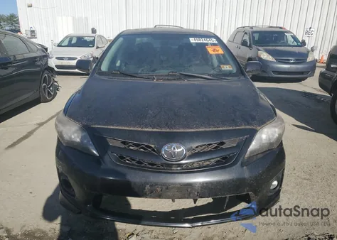 2011 Toyota Corolla Base from USA, damaged, VIN 2T1BU4EE3BC552139
